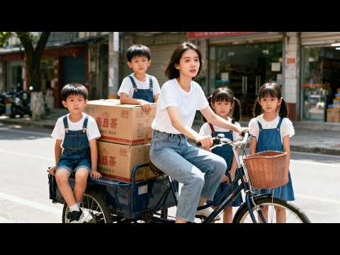 Struggling 6 years to raise her genius quadruplets, she discovered the father is the Richest Man!