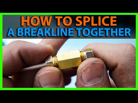 How To Splice a Brake Line Using a Double Flare Union