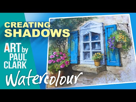 How to Paint Shadows in Watercolour using Local Colours