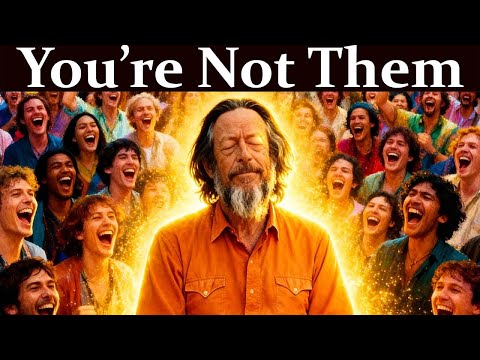 What Spiritually Awake People Feel in Crowds - Alan Watts || Alan Watts