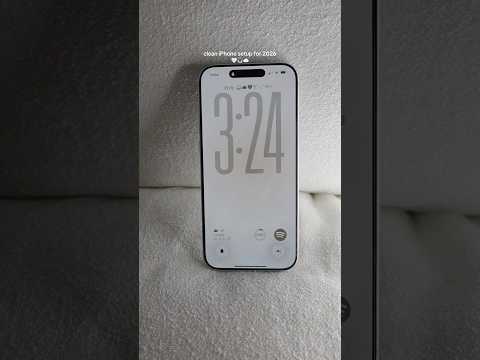 iPhone 17 Pro Max Setup 2026 🤍📱 aesthetic & minimalist theme #apple #iphone #aesthetic #tech