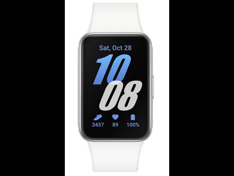 Розпакування подарунку: Смарт-годинник, фітнес-браслет Samsung Galaxy Fit3 Silver (SM-R390NZSASEK)