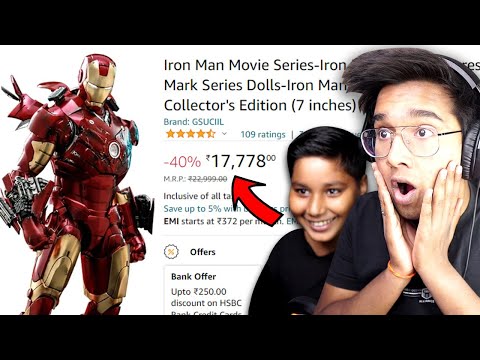 BUYING *EXPENSIVE GTA 5 TOYS* with my YOUNGER BROTHER!