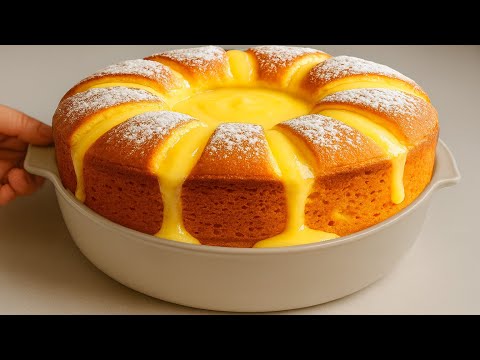 This Filling is Amazing! A Moist and Creamy Italian Cake Made with Simple Ingredients!