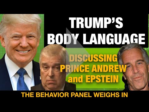 💥Trump on Prince Andrew and Jeffrey Epstein: Body Language Analysis