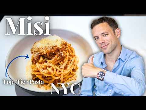 Eating at Misi. BEST Pasta in NYC? As Good as Lilia?