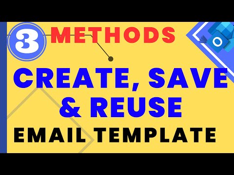 How to Create, Save and Reuse Email Templates in Outlook? [3 Ways]