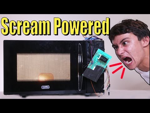 Scream Powered Microwave