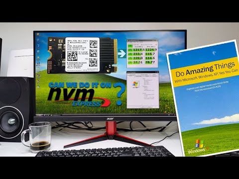 Can we install Windows XP on NVMe SSD? (while using Intel 12/13th Gen motherboard & CPU)