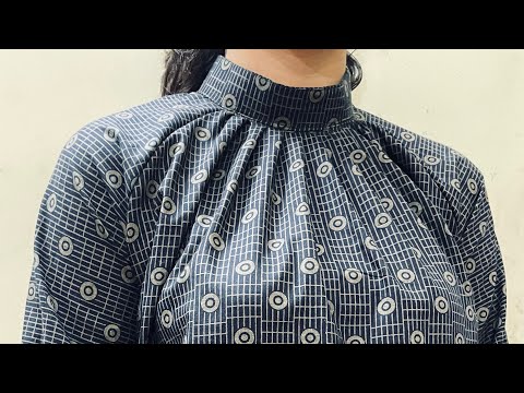 An easy way to cut and stitch a raglan Sleeve top