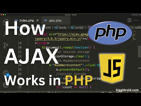Simple PHP AJAX using JQuery