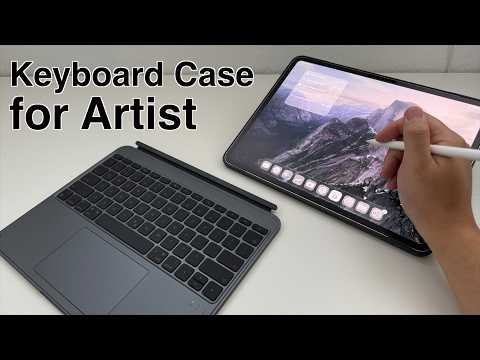ESR Shift Keyboard for iPad Detachable Kickstand Keyboard Case | Artist Review