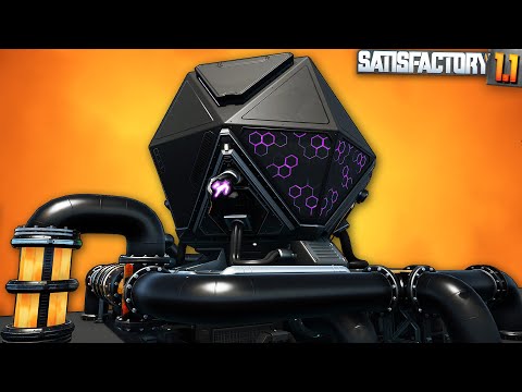 Ionized Fuel is the BEST FUEL in Satisfactory 1.1!