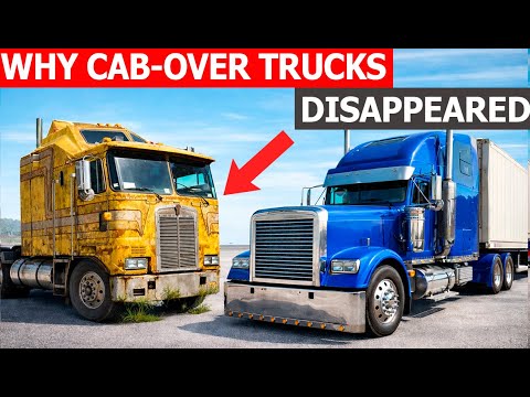 Why Cab-Over Trucks Disappeared from American Roads