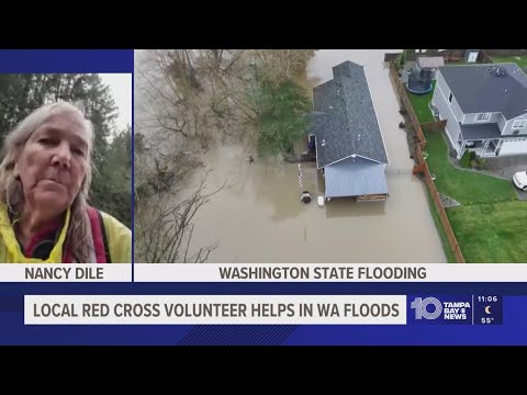 Tampa Bay-area Red Cross volunteer travels to Washington to help amid historic flooding