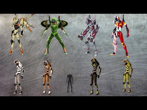 The lost and forgotten Evangelion Units