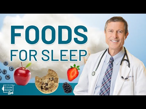 What Foods Help You Sleep? | Dr. Neal Barnard on The Exam Room LIVE