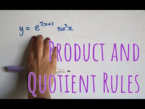 The Product and Quotient Rules for Differentiation