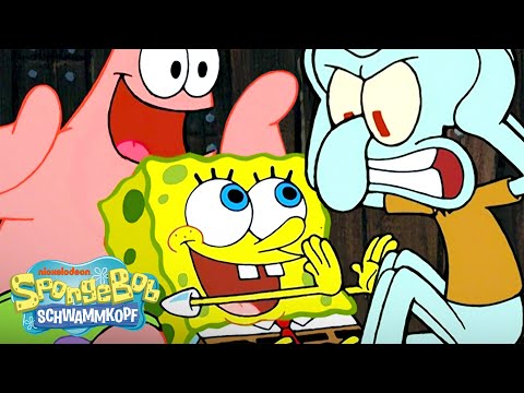 SpongeBob | Jedes Mal, wenn jemand in SpongeBob feststeckte! 🪤 | SpongeBob Schwammkopf