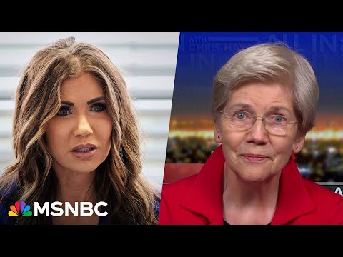 ‘It’s time’: Elizabeth Warren calls on Noem to resign after Padilla incident 