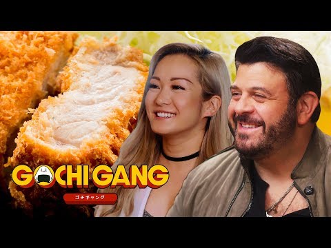 Adam Richman Gets a Crash Course in Japanese Fried Food | Gochi Gang