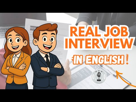 🎙️Real Job Interview in English | Daily English Podcast for Learners!