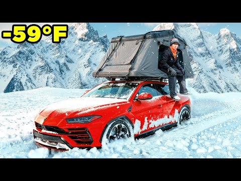 I Tried Lamborghini Camping In -59°F (-51°C)