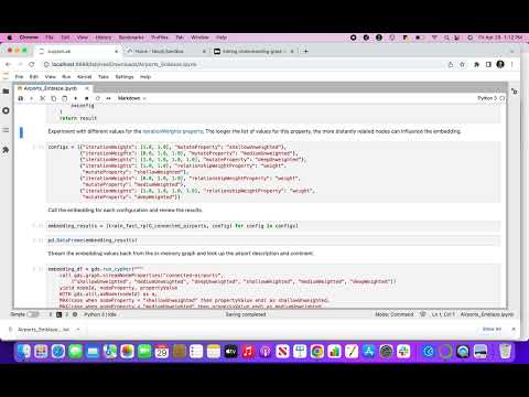 Understanding graph embeddings with Neo4j and Emblaze