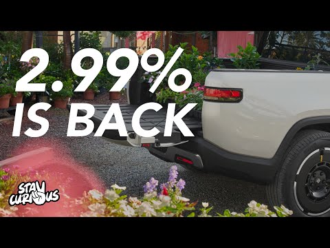 Rivian R1S and R1T deals. 2.99% is BACK!