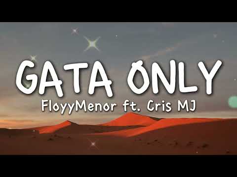 FloyyMenor - GATA ONLY ft. Cris MJ (Letra/Lyrics)