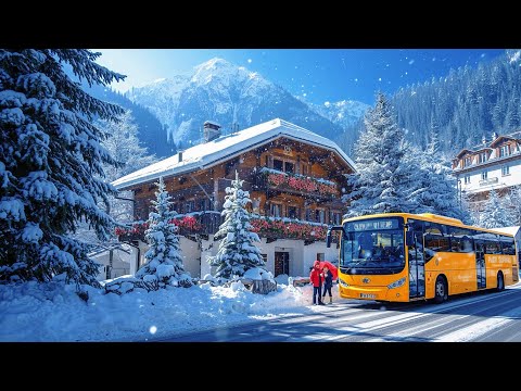Winter Has Arrived In Grindelwald Switzerland🇨🇭Swiss Village Life During Snowfall❄️