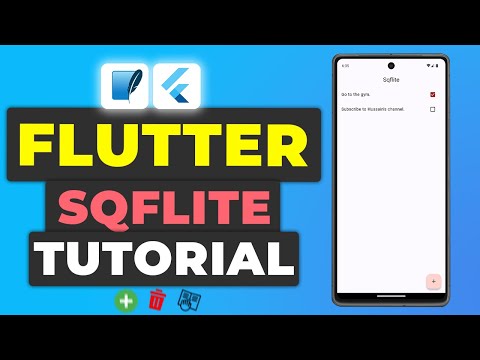 Flutter SQFlite CRUD Tutorial | SQL Database Storage In Flutter using SQLite