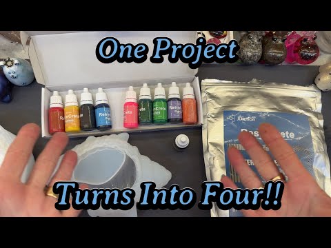 #571 Trying JDiction Eco Pour Resincrete Sent To Me From A Viewer! One Turns To Four!