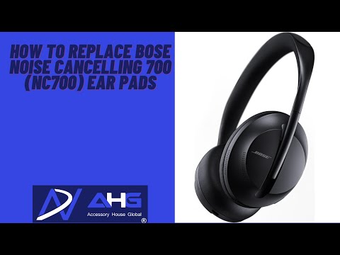 Bose NC700 ear pad installation by AHG