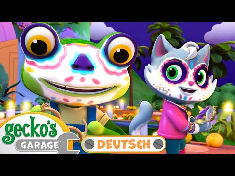 Dia de los Muertos  | 30-minütige Zusammenstellung｜Geckos Garage Deutsch für Kinder