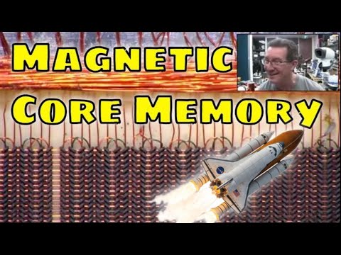 EEVblog 1713 - CRAZY Density Magnetic Core Memory from Space Shuttle!