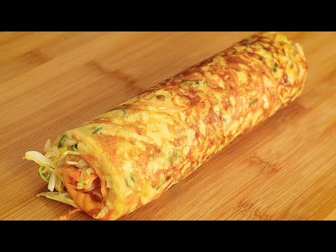 양배추와 계란을 이렇게 드세요! 간단하고 영양가득한 한끼가 완성됩니다👍💯