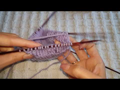 Вязанные гольфы спицами. МК.1-я часть