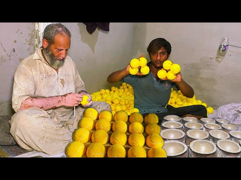 How Tennis Balls are Made in Factory | Tennis Balls Manufacturing Process