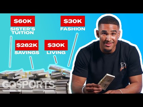 How Jalen Hurts Spent His First $1M in the NFL | My First Million | GQ Sports