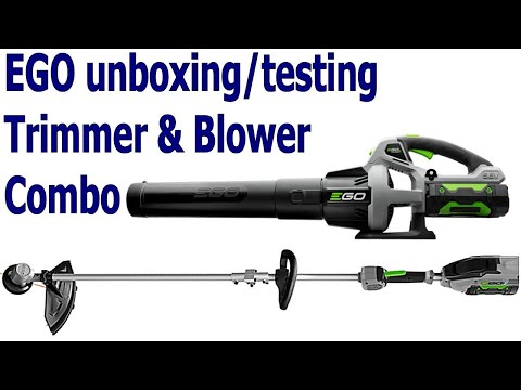 EGO POWER+ 2-Piece 56-Volt Cordless Power Equipment Combo Kit (Unboxing & Testing!!)