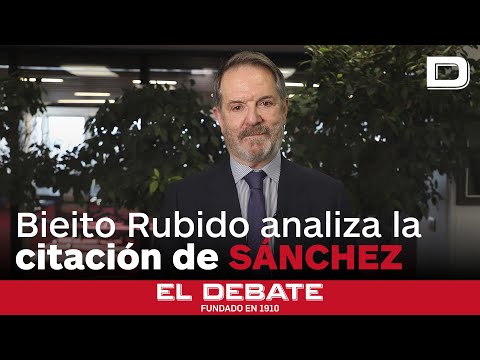 Bieito Rubido analiza la citación de Sánchez