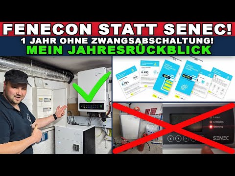 FENECON instead of SENEC: One year without forced shutdowns! My year in review