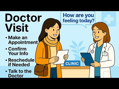 How to Make a Doctor’s Appointment in English