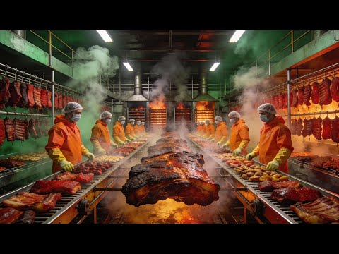 Inside the Traditional Smoking Facility – How Smoke and Time Create Rare Flavors | Full Process