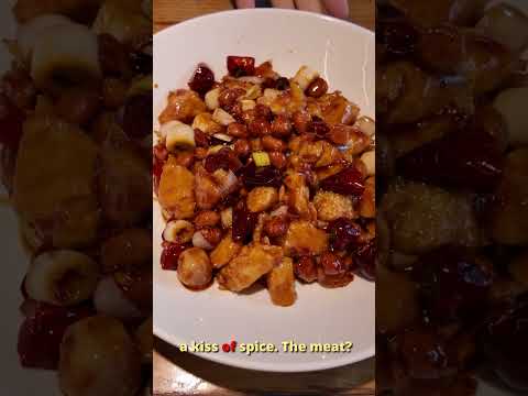 Sweet and Sour Chinese Meal Dish #chinesefood #chinesegirl #chinavlog #china #friedfood #restaurant