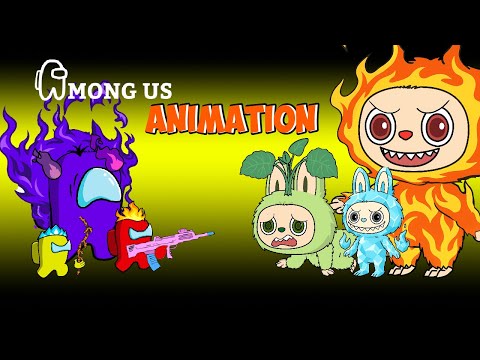 어몽어스 Among Us VS Labubu Elemental Steal | AMONG US FUNNY ANIMATION