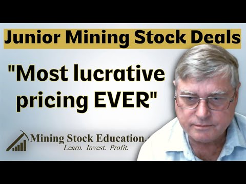 “Most Lucrative Junior Mining Sector Pricing Ever” says 40-year Veteran John Kaiser