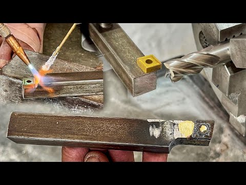 CNC Tool Lathe Turret External Turning Tool Making on old Lathe Tools Amazing Ideas