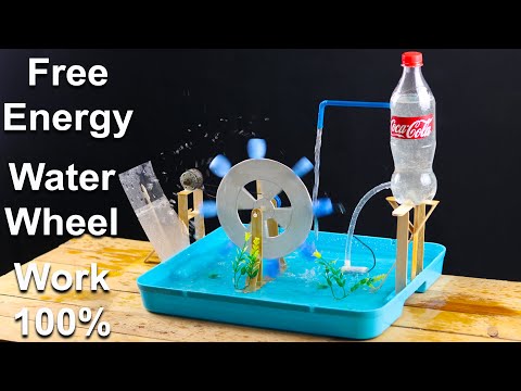 How to Make a Water Wheel Without Electricity